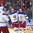 COLOGNE, GERMANY - MAY 20: Russia's Nikita Gusev #97 (right) celebrates with teammates Artemi Panarin #72 and Vadim Shipachyov #87 after scoring against Canada to make it 2-0 for Russia during semifinal round action at the 2017 IIHF Ice Hockey World Championship. (Photo by Matt Zambonin/HHOF-IIHF Images)

